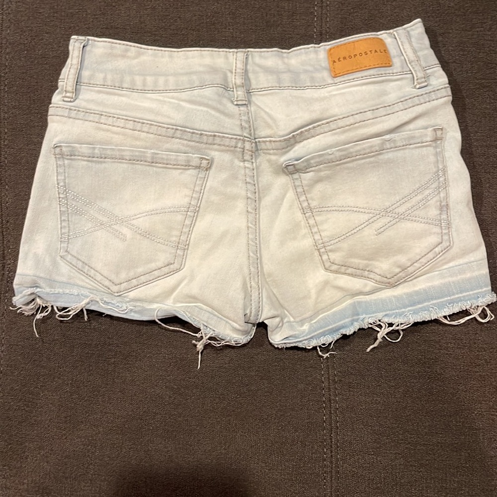BUNDLE - (3) Aeropostale girls denim shorts - size 000 - Picture 7 of 10